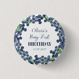 第1回生誕祭パーティーBlueberryベビーガール 缶バッジ