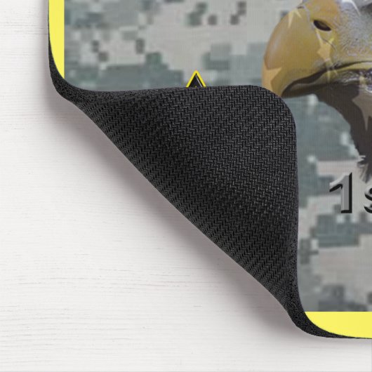 第1回甲冑ディビジョンイラク戦闘退役軍人 マウスパッド (コーナー)