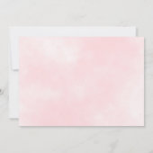 第1回聖体拝領ピンク・グリーナリー写真 サンキューカード (裏面)