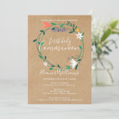 第1回聖体素朴モダンフローラ 招待状 (スタンド正面)