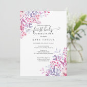 第1回聖餐エレガントフローラ  招待状 (スタンド正面)