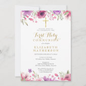 第1回聖餐フローラ交差 招待状 (正面)