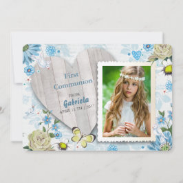 第1回聖餐フローラ |フォト招待状 招待状