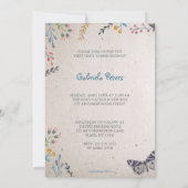 第1回聖餐フローラ |フォト招待状 招待状 (裏面)