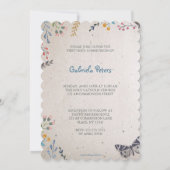 第1回聖餐フローラ |フォト招待状 招待状 (裏面)