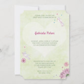 第1回聖餐フローラ |フォト招待状 招待状 (裏面)