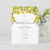 第1回聖餐式フローラレモンズグリーンリ  招待状 (スタンド正面)