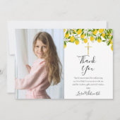 第1回聖餐式レモンズ金ゴールドクロス写真 サンキューカード (正面)