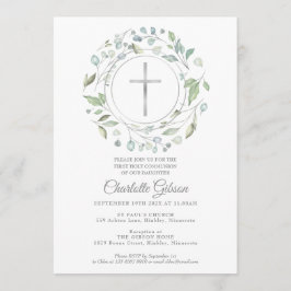 第1回聖餐式緑の銀十字架 招待状
