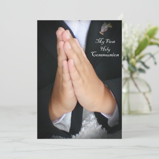 第1回聖餐式5 招待状 (スタンド正面)