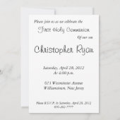 第1回聖餐式6 招待状 (裏面)