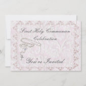 第1回聖餐招待状（少女） 招待状 (正面)