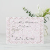 第1回聖餐招待状(少女) 招待状 (スタンド正面)