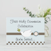 第1回聖餐招待状（少女） 招待状 (スタンド正面)