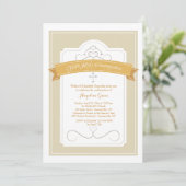 第1回聖餐賛美式招待状 招待状 (スタンド正面)