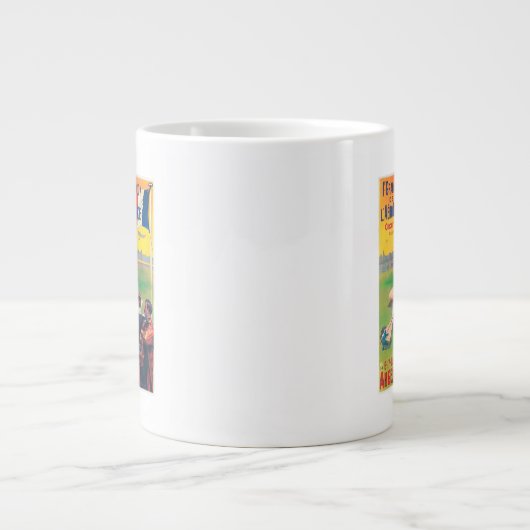 第1回航空グランプリ ジャンボコーヒーマグカップ (正面)