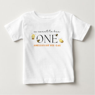 第1回蜂の日のシャツ、蜂の誕生日 ベビーTシャツ