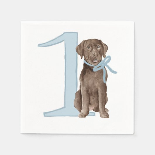 第1回誕生日チョコレート研究室 スタンダードカクテルナプキン (正面)