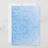 第1回誕生日ロボットカスタム 招待状 (裏面)