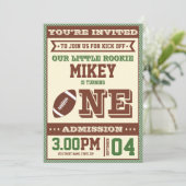 第1回誕生日ヴィンテージ招待状 招待状 (スタンド正面)