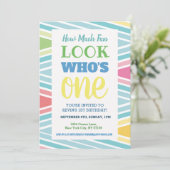 第1回誕生日招待状ことわざ 招待状 (スタンド正面)