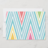 第1回誕生日招待状ことわざ 招待状 (裏面)