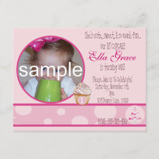 第1回誕生日招待状 招待状