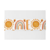 第1回誕生日水彩ボホレインボー&サン  招待状ベリーバンド (裏面例)