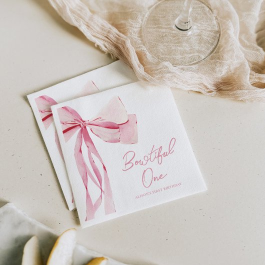 第1回誕生日 スタンダードカクテルナプキン