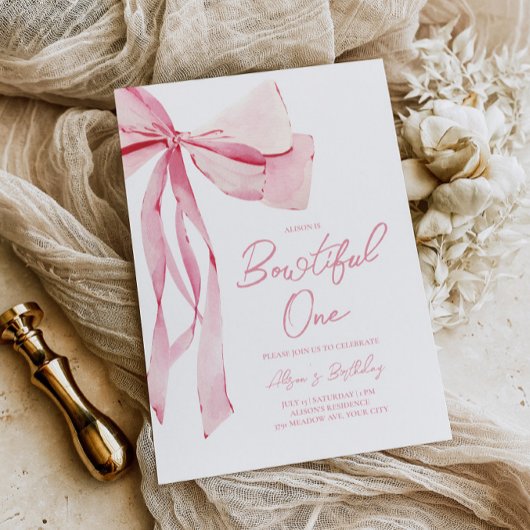 第1回誕生日 招待状