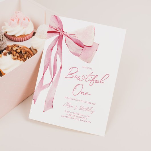 第1回誕生日 招待状