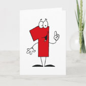 第1回誕生日Tシャツとギフト カード (正面)