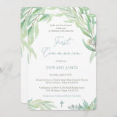 第1回青少年春葉 招待状 (正面/裏面)