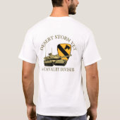 第1回Cav砂漠の嵐の獣医 Tシャツ (裏面)