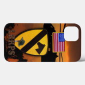 第1回cavarly air cav LRPS退役軍人ベッツ Case-Mate iPhoneケース (裏面 (横))