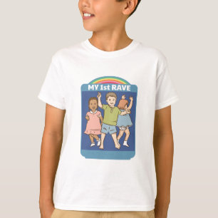 第1回Raveヴィンテージはがきイラストレーション Tシャツ