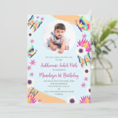 第1回Sukhmani Sahib誕生日パスの招待 招待状 (スタンド正面)