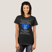第1型糖尿病ママの自覚 Tシャツ (正面フル)