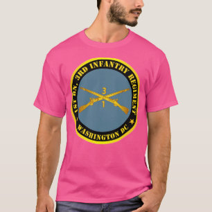 第1大隊第3歩兵連隊 ワシントンDC w Inf B Tシャツ