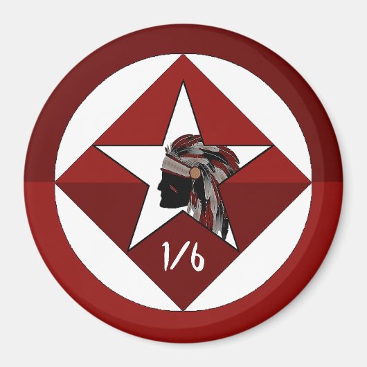 第1大隊第6連隊 マグネット (正面)