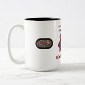 第1大隊(レンジャー)第75歩兵隊マグ ツートーンマグカップ (左)