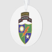 第1大隊-第75レーンジャーw/Tabのオーナメント オーナメント (正面)