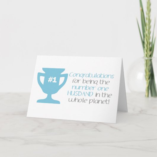 第1夫の父の日のバースデー・カード カード (正面)