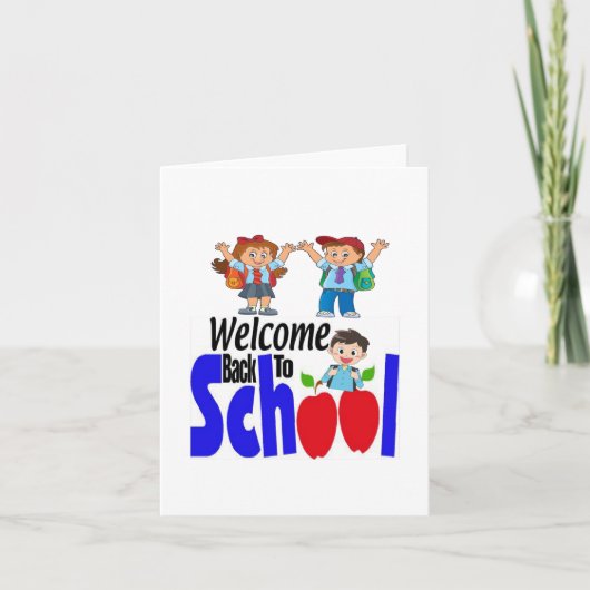 第1学年の初日 カード (正面)