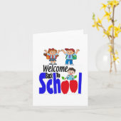 第1学年の初日 カード (黄色い花)