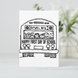 第1学年の初日 サンキューカード