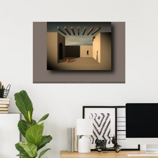 第1室… ポスター (ホームオフィス)