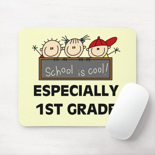 第1小学校はクールなTシャツおよびギフトです マウスパッド (マウス)