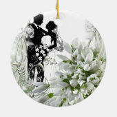 第1年の結婚 セラミックオーナメント (裏面)