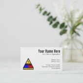 第1広告の古いIronsidesパッチ 名刺 (スタンド正面)